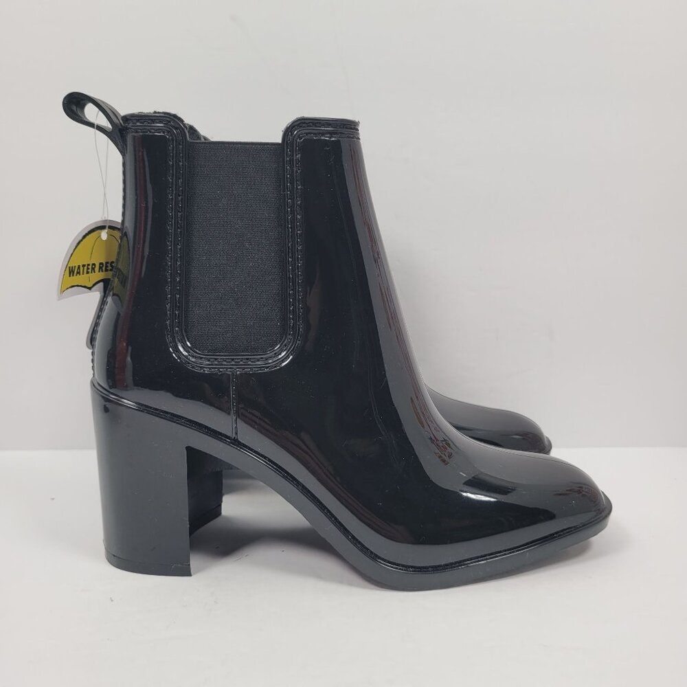 Jeffrey Campbell Hurricane Chelsea Women's Black Boots US Size 6 NWOT